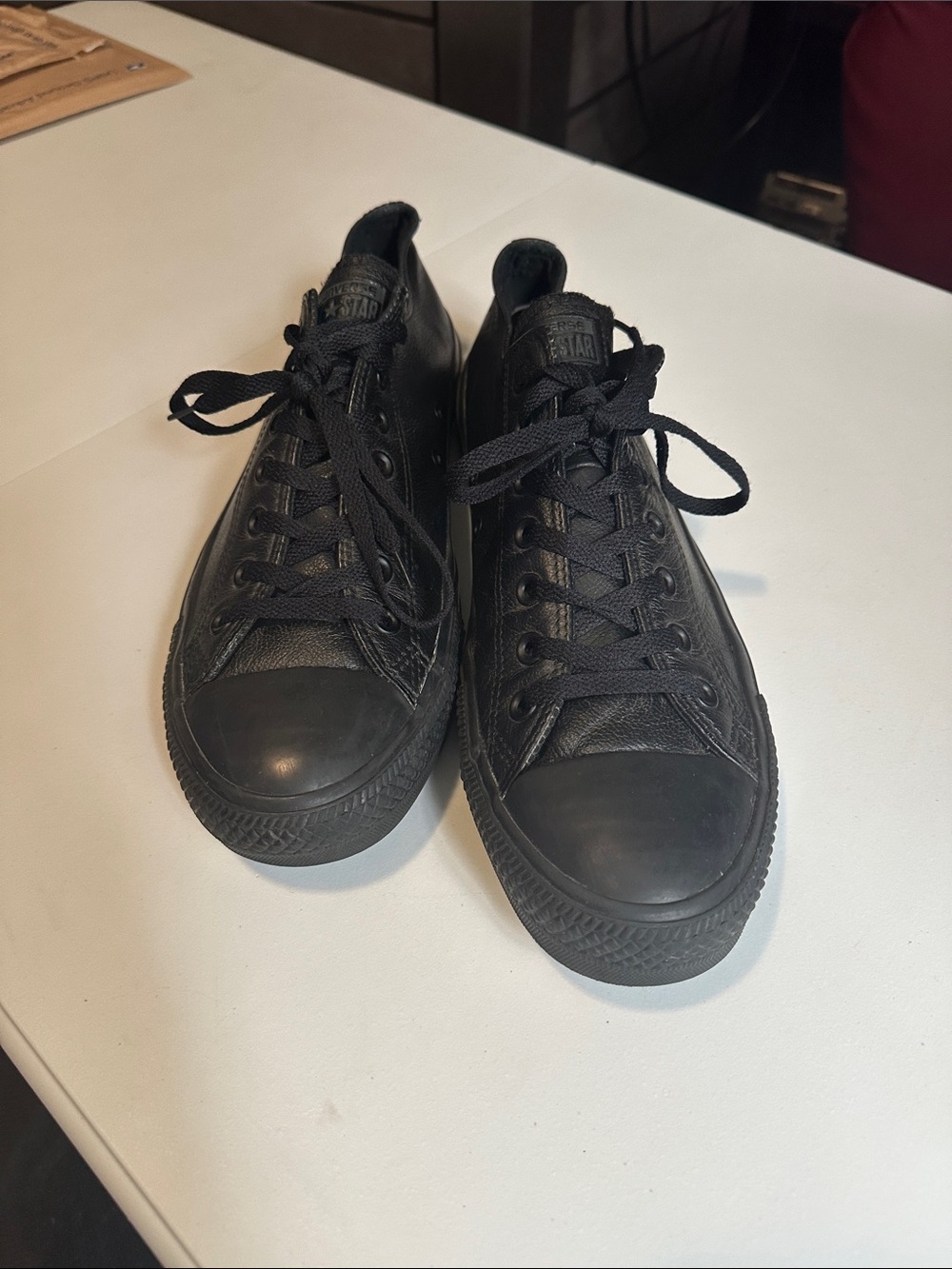 Converse Men's Low-Top Sneakers in Black